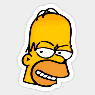 Bad J Cartoon Sticker